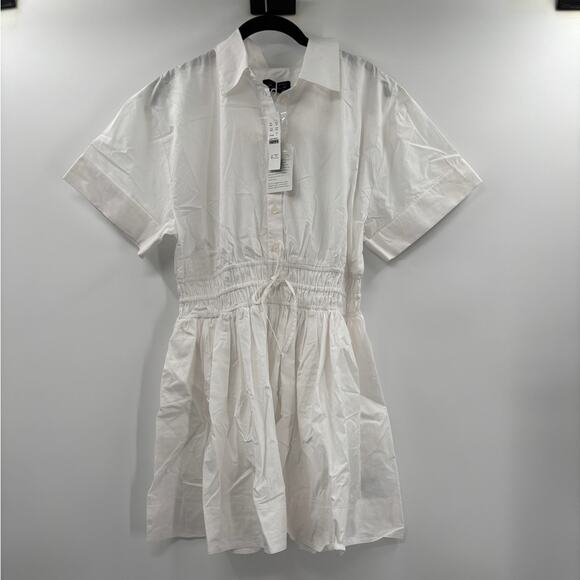 J.Crew Elena mini shirt-dress in cotton poplin - Picture 5 of 8